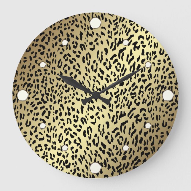 Reloj de pared de impresión Jaguar (Anverso)