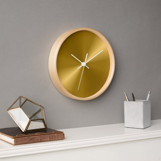 Reloj de pared de impresión moderno con aspecto do (Oficina)