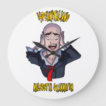 Reloj de pared de iSpeakItaliano