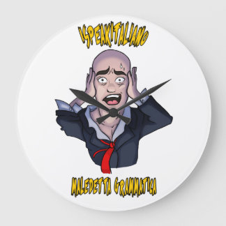 Reloj de pared de iSpeakItaliano