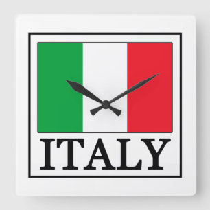 Reloj de pared de Italia