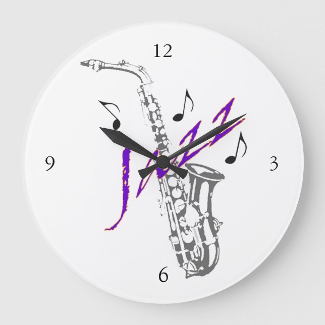 Reloj de pared de jazz (Anverso)
