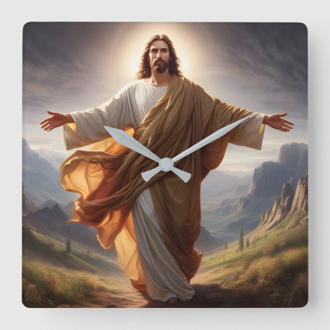 Reloj de pared de Jesús (Anverso)