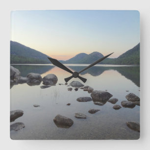 Reloj de pared de Jordan Pond Maine