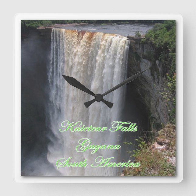 Reloj de pared de Kaieteur (Anverso)