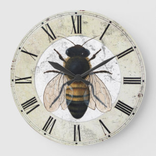 Reloj de pared de la abeja de la miel de Tim