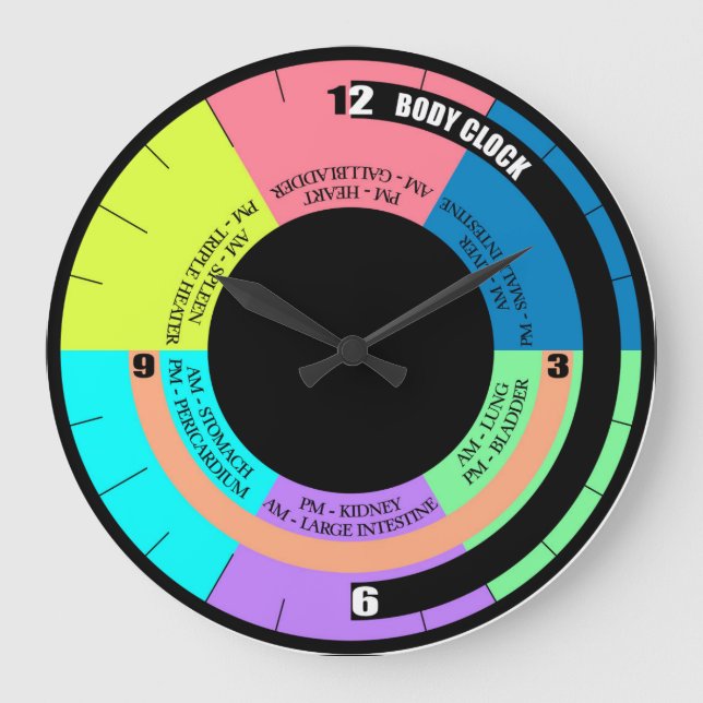 Reloj de pared de la carrocería del biio (Anverso)