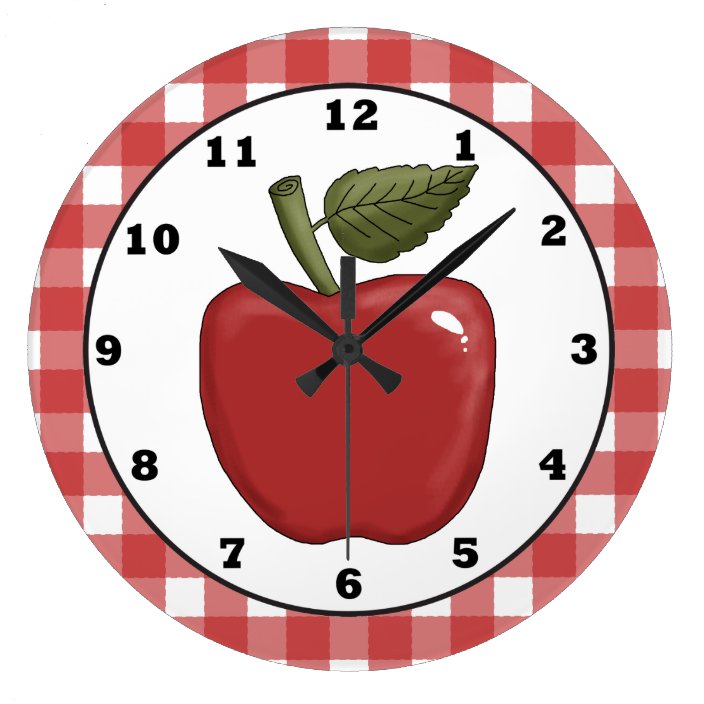 Reloj de pared de la cocina del dibujo animado de | Zazzle.es