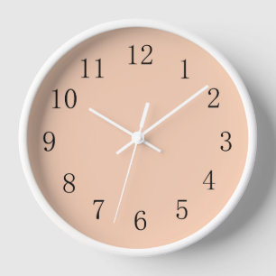 Reloj de pared de la cocina del pasillo