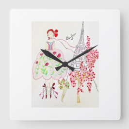 Reloj de pared de la colección Bonjour 
