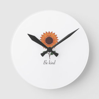 Reloj de pared de la "colección de la floración de