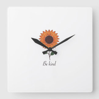 Reloj de pared de la "colección de la floración de