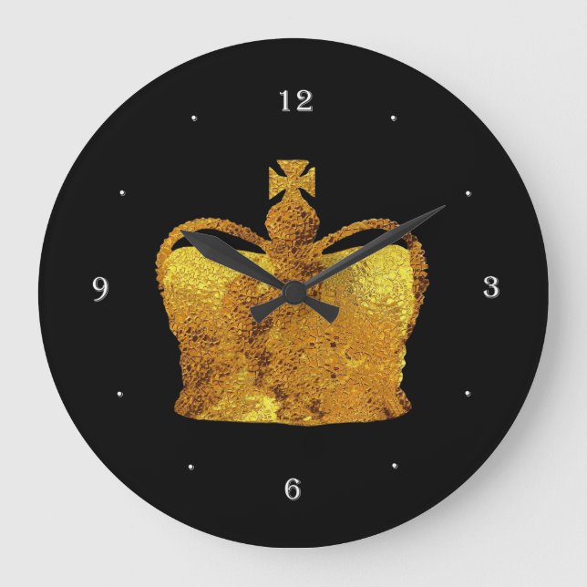 Reloj de pared de la Corona dorada (Anverso)