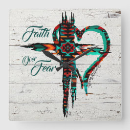 Reloj de pared de la esquina sur-oeste