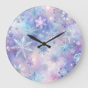 Reloj de pared de la estrella de la galaxia de ens