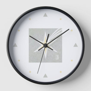 Reloj de pared de la estrella de la grabación de M