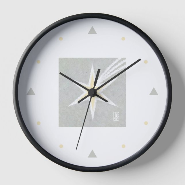 Reloj de pared de la estrella de la grabación de M (Anverso)