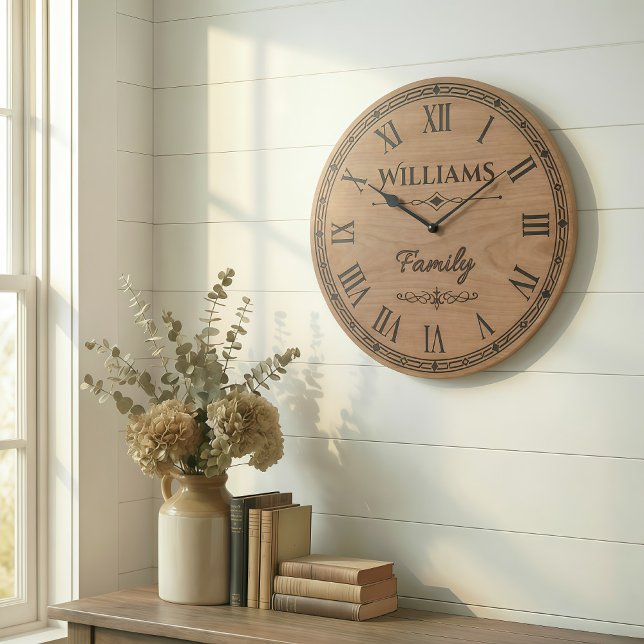 Reloj de pared de la familia Williams – Decoración (Subido por el creador)