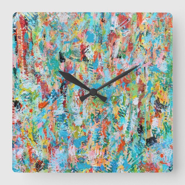 Reloj de pared de la fiebre de la jungla (Anverso)