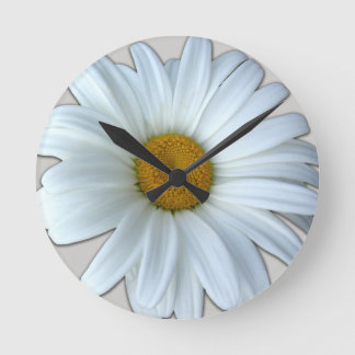 Reloj de pared de la flor de las margaritas del