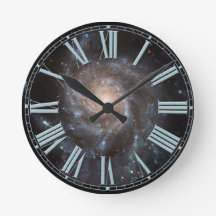 Reloj de pared de la galaxia del volante (M101)