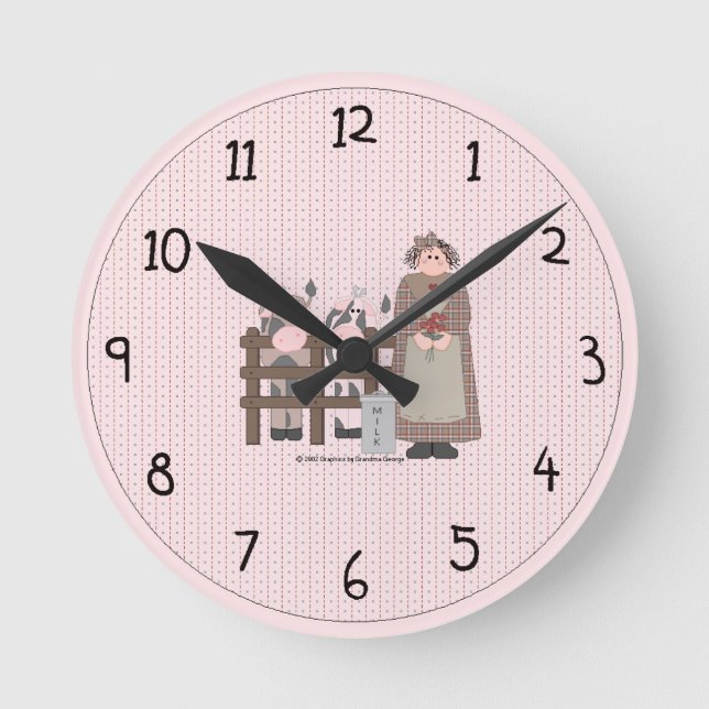 Reloj de pared de la granja del país (Anverso)