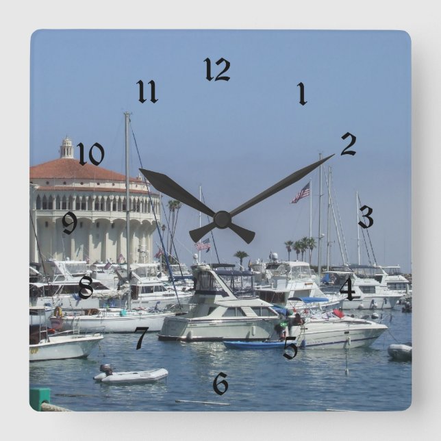 Reloj de pared de la isla de Catalina (Anverso)