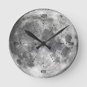 Reloj de pared de la Luna Llena