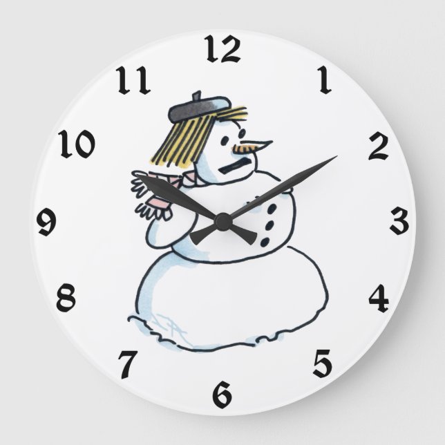 Reloj de pared de la muñeca (Anverso)