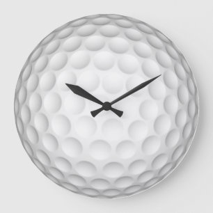 Reloj de pared de la pelota de golf