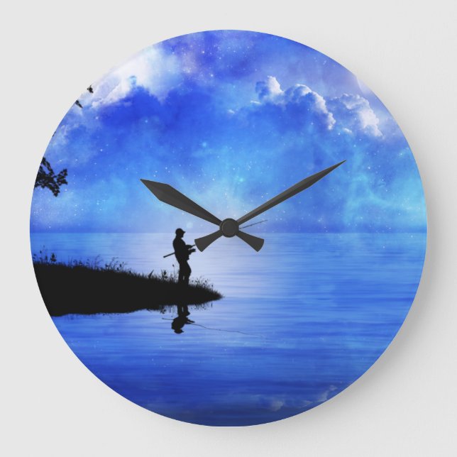 RELOJ DE PARED DE LA PESCA (Anverso)