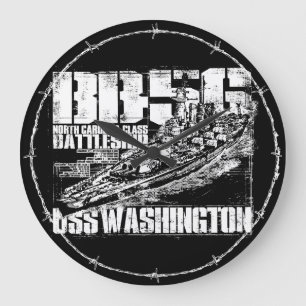 Reloj de pared de la plaza de la Batalla de Washin