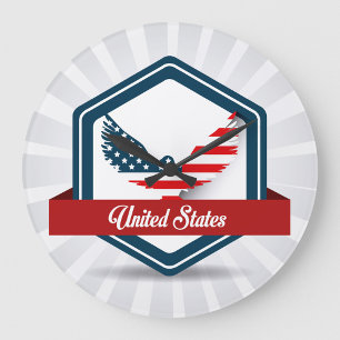 Reloj de pared de la Plaza de los Estados Unidos