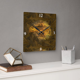 Reloj de pared de la plaza del águila calva de Est