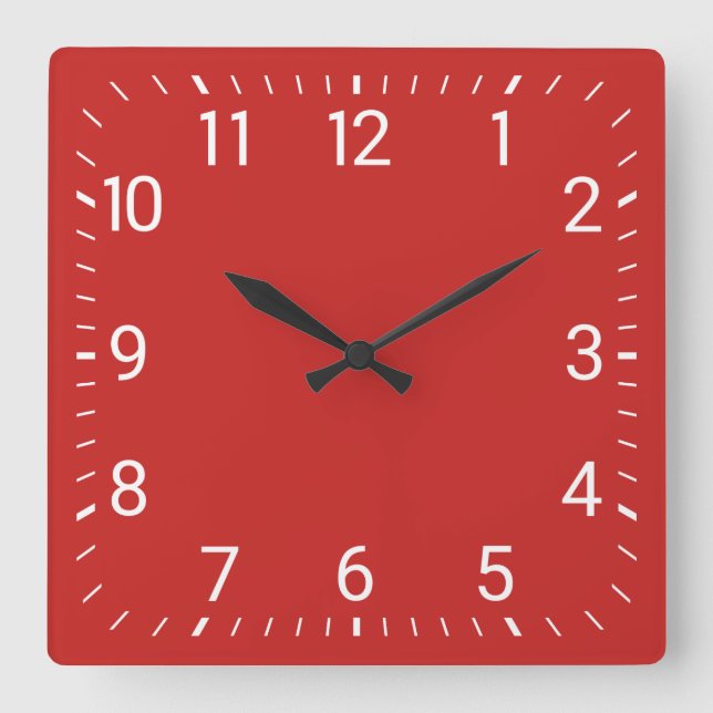 Reloj de pared de la Plaza Roja (Anverso)
