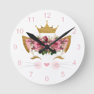 Reloj de pared de la princesa Kitty
