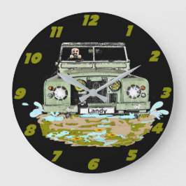Reloj de pared de la serie de Land Rover