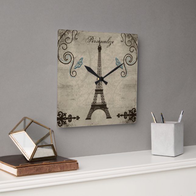 Reloj de pared de la torre Eiffel (Oficina)