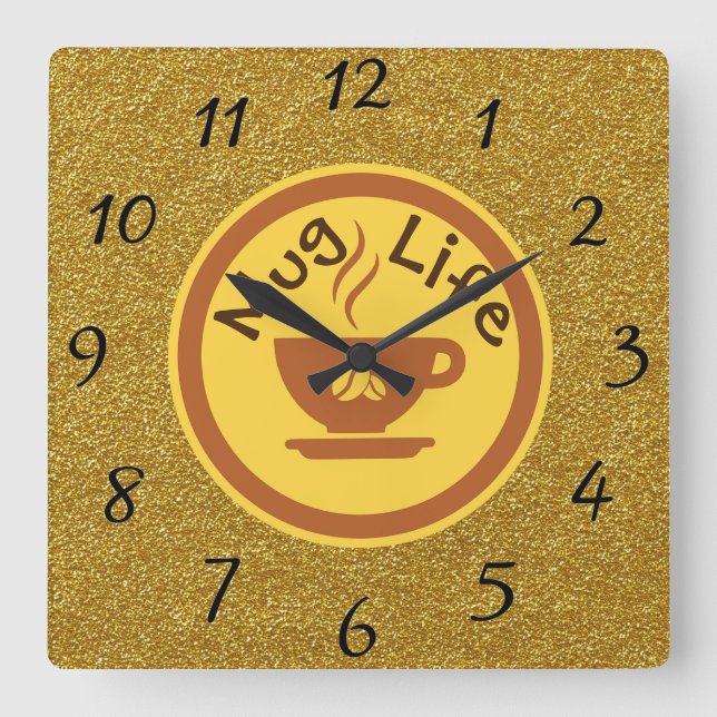 Reloj de pared de la vida de la mugre (Anverso)