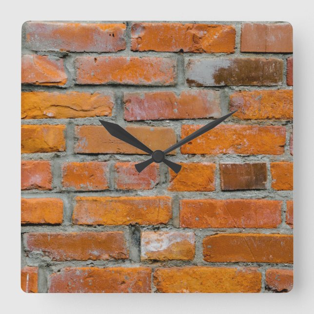 Reloj de pared de ladrillo (Anverso)