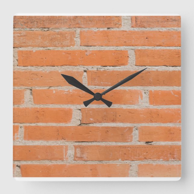 Reloj de pared de ladrillo (Anverso)