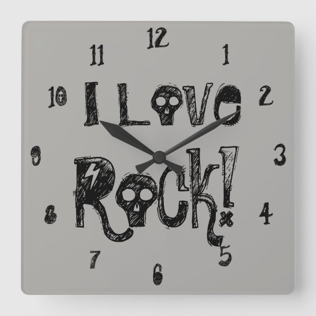 Reloj de pared de las crías de amor (Anverso)