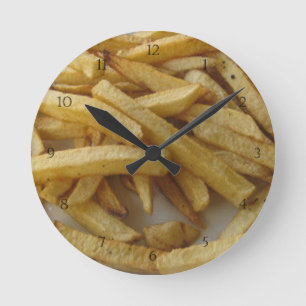 Reloj de pared de las patatas fritas