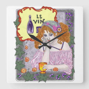 Reloj de pared de Le Vin Again