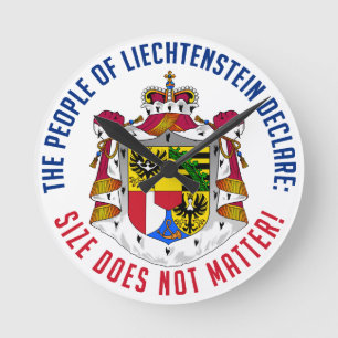 Reloj de pared de Liechtenstein
