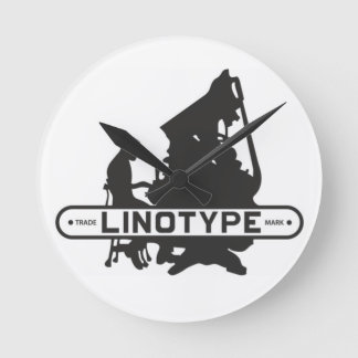 Reloj de pared de Linotipo