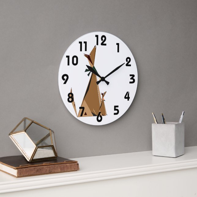 Reloj de pared de llenado (Oficina)