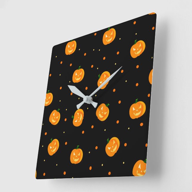 Reloj de pared de lluvia de calabaza (Ángulo)