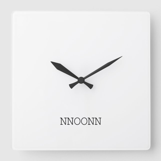 RELOJ DE PARED DE LOGOTIPO NO SIMPLE (Anverso)