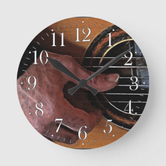 Reloj de pared de los amantes de la música del